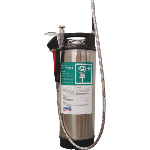Portable Self-Contained Emergency Wash, Pressurized, 4 gal. Capacity, Meets None Sidevic Inc.