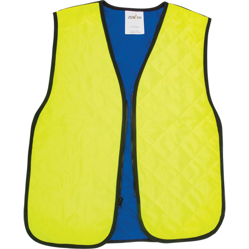 Evaporative Cooling Vest, Medium, High Visibility Lime-Yellow Sidevic Inc.