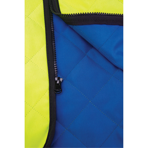 Evaporative Cooling Vest, Medium, High Visibility Lime-Yellow Sidevic Inc.