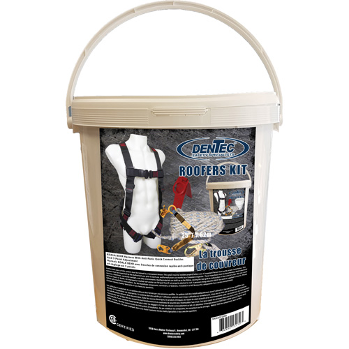Trousse pour couvreurs Koala Behr avec corde de 25', Certifi&eacute;e CSA, Classe A, Grand/Moyen/T-Grand, Cap. 310 lb Sidevic Inc.