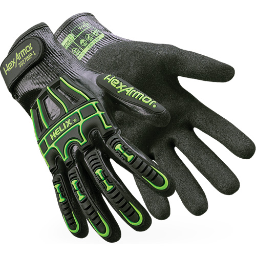 Helix&reg; 3027IMP Gloves, Size 6/X-Small, 21 Gauge, Nitrile Coated, HPPE Shell, ASTM ANSI Level A7 Sidevic Inc.