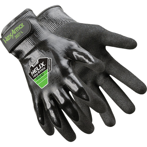Helix&reg; 3027 Gloves, Size 6/X-Small, 21 Gauge, Nitrile Coated, HPPE Shell, ASTM ANSI Level A7 Sidevic Inc.