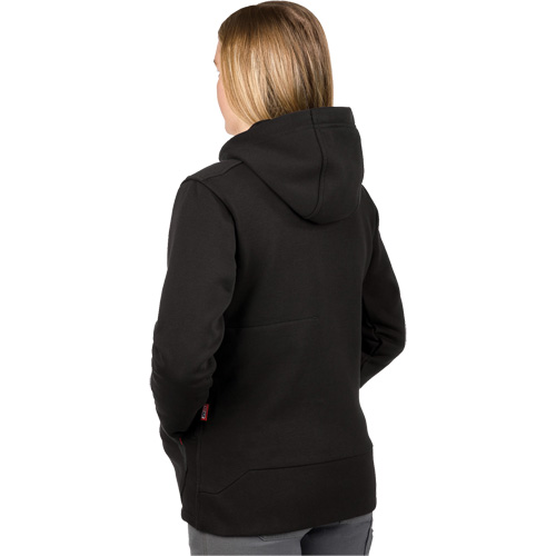 Chandail &agrave; capuchon chauffant M12 avec pile, Femmes, Moyen, Noir, Poly-coton Sidevic Inc.