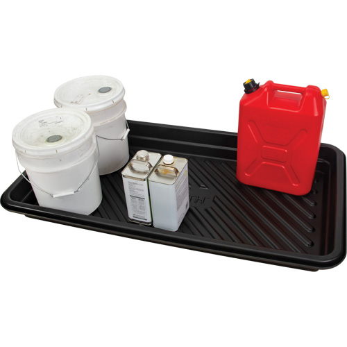 Spill Tray, 24" L x 48" W x 4.5" H, 24 US gal. Spill Capacity Sidevic Inc.