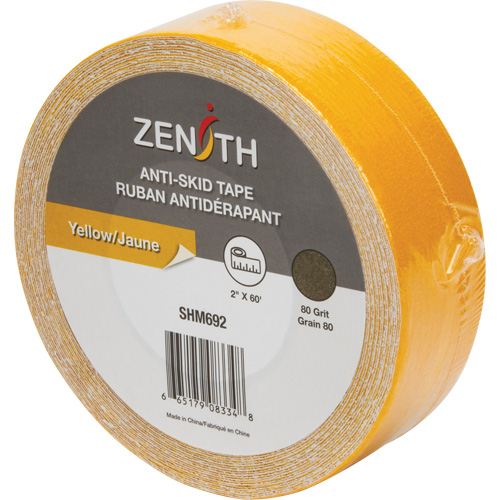 Anti-Skid Tape, 2" x 60', Yellow Sidevic Inc.