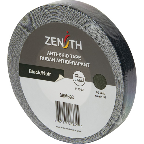Ruban antid&eacute;rapant, 1" x 60', Noir Sidevic Inc.