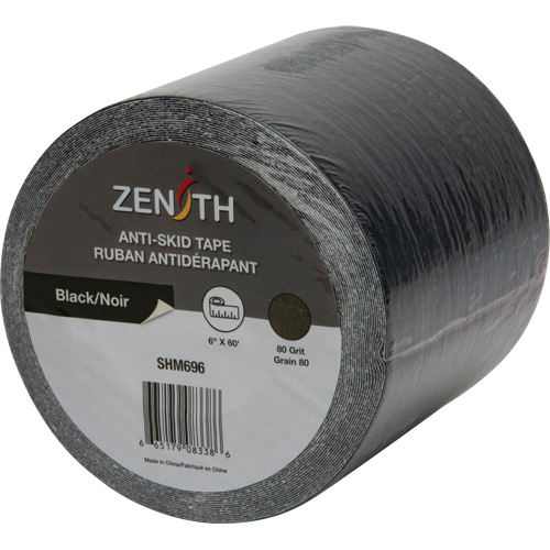 Ruban antid&eacute;rapant, 6" x 60', Noir Sidevic Inc.