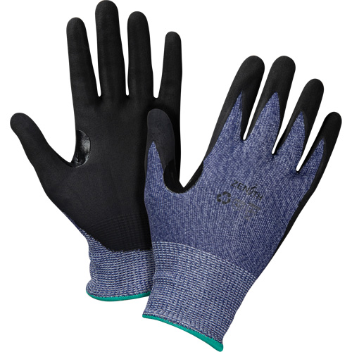 Gants r&eacute;sistant &agrave; la coupe, Taille Moyen, Calibre 15, Rev&ecirc;tement Mousse de nitrile, Enveloppe en PEHP, ASTM ANSI niveau A3 Sidevic Inc.