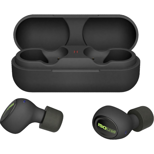 Matte Black Free 2.0 Wireless Bluetooth Earbuds Sidevic Inc.