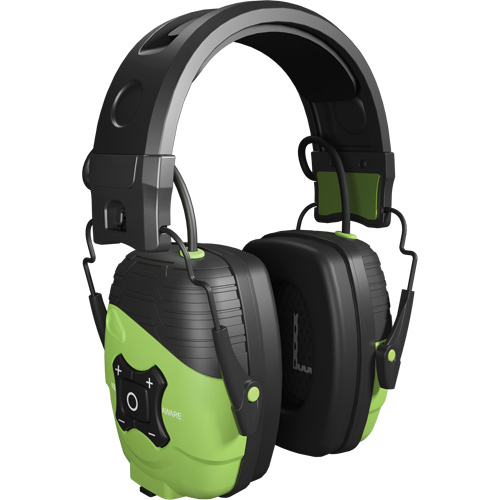 &eacute;couteurs Bluetooth Link Aware vert s&eacute;curit&eacute;, Style Bandeau, 25 dB Sidevic Inc.