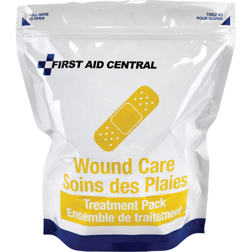 132-Piece Wound Care Refill Pack for Emergency Response First Aid Kit Sidevic Inc.