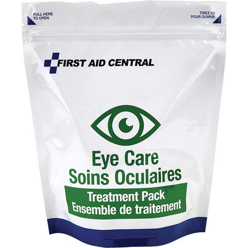 10-Piece Eye Care Refill Pack for Emergency Response First Aid Kit Sidevic Inc.