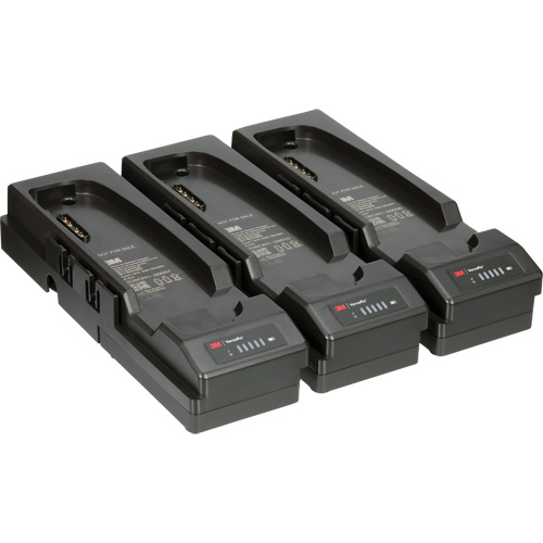 Versaflo 3-Station Battery Charger Pack for Versaflo TR-600 & TR-800 Sidevic Inc.