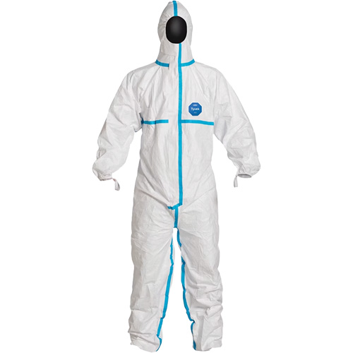 Combinaisons &agrave; capuchon, Petit, Blanc, Tyvek 600 Sidevic Inc.