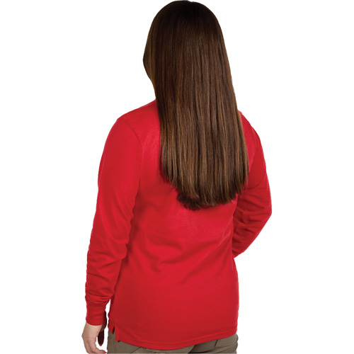 GRIDIRON Long Sleeve Logo T-Shirt, Women's, X-Small, Red Sidevic Inc.