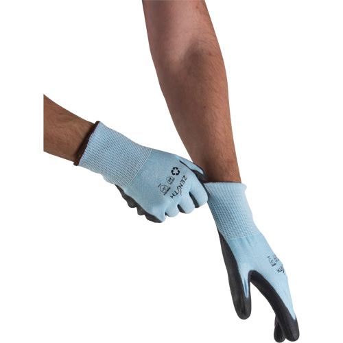 Gants &eacute;lastiques &eacute;cologiques r&eacute;sistants &agrave; la coupe, Taille 11, Calibre 13, Rev&ecirc;tement Polyur&eacute;thane, Enveloppe en PEHP/rPET, ASTM ANSI niveau A3 Sidevic Inc.