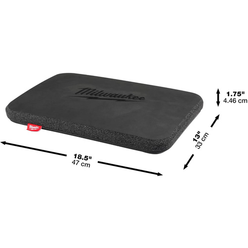 Kneeling Pad, 18.4" L x 13" W, 2.2" Thick Sidevic Inc.