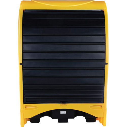 Palette contre les d&eacute;versements &agrave; couvercle dur pour 2 barils, 43,11" lo x 61,61" la x 83,07" h, Capacit&eacute; de charge 1433 lb Sidevic Inc.