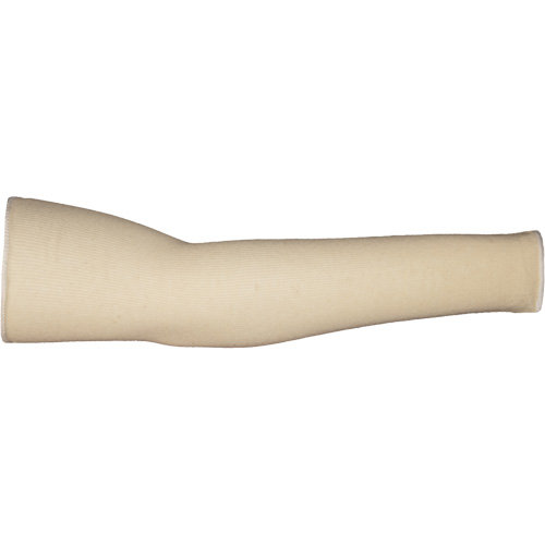 Manchette de protection pour des t&acirc;ches &agrave; faible risque PKCW KnitActiv –  emballage pour machines distributrices, 18", Coton, Beige Sidevic Inc.