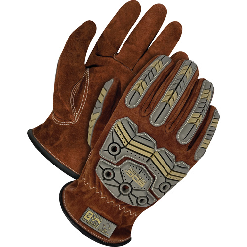 Gants de conducteur classiques r&eacute;versibles &agrave; grain, Grand, Paume en Cuir fleur de porc Sidevic Inc.