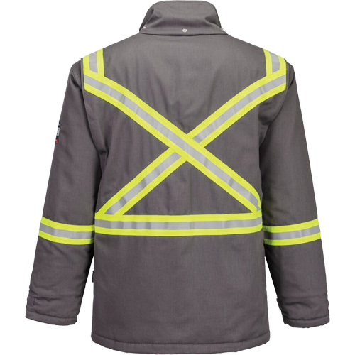 Parka dhiver isol&eacute;e 88/12 Bizflame, Gris, Petit Sidevic Inc.