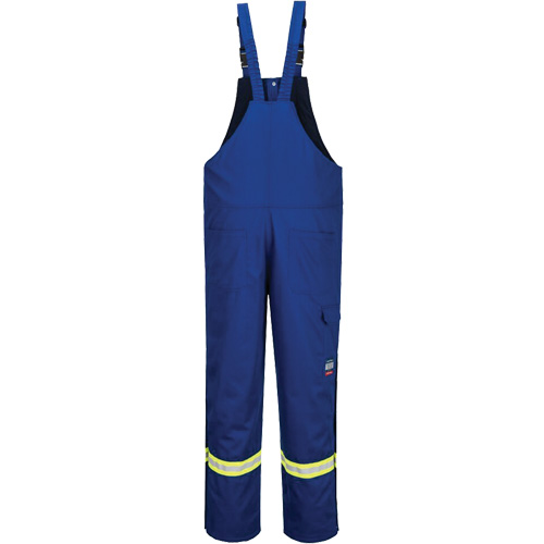 Pantalon &agrave; bavette isol&eacute; 88/12 Bizflame, Coton/Nylon, Moyen (grande taille), Bleu Sidevic Inc.