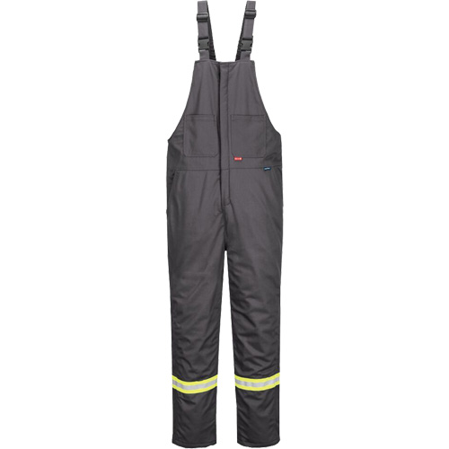 Pantalon &agrave; bavette isol&eacute; 88/12 Bizflame, Coton/Nylon, Moyen (grande taille), Gris Sidevic Inc.