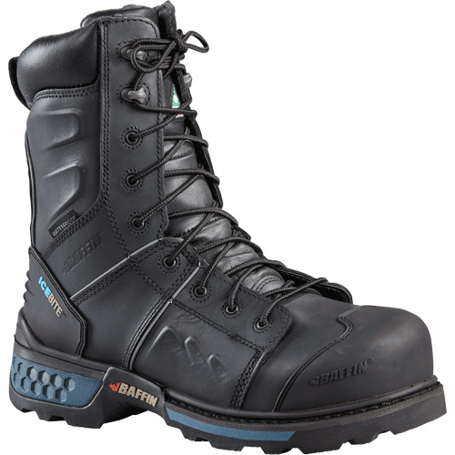 Ice Monster Men's Safety Boots, Leather, Puncture Resistant Sole, Size 9-1/2 Sidevic Inc.