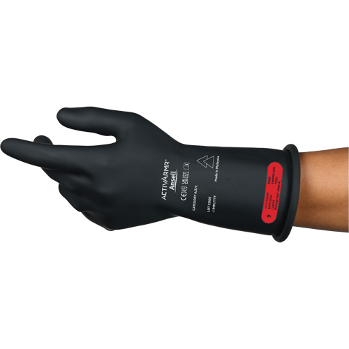 ActivArmr&reg; RIG R011BUL Ultra-Lightweight Electrical Insulated Gloves, ASTM Class 0, Size 7, 11" L Sidevic Inc.