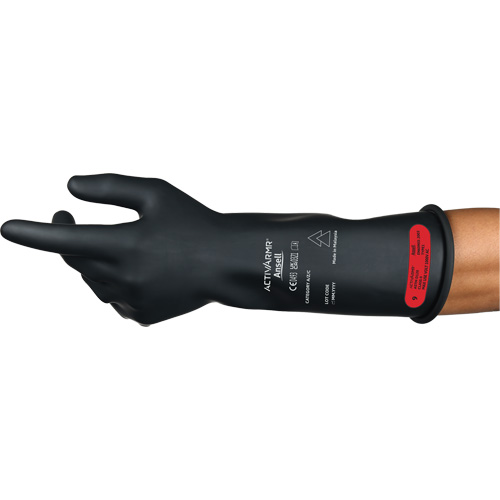 Gants &eacute;lectriques isol&eacute;s ultra l&eacute;gers ActivArmr RIG R014BUL, ASTM classe 0, Taille 10, 14" lo Sidevic Inc.