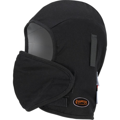 Doublure matelass&eacute;e ignifug&eacute;e Pioneer 766A pour casque de s&eacute;curit&eacute; avec embout buccal amovible, Noir/Gris, Coton/FR-Tech/Modacrylique/Nylon Sidevic Inc.