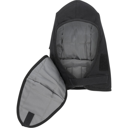 Doublure matelass&eacute;e ignifug&eacute;e Pioneer 766A pour casque de s&eacute;curit&eacute; avec embout buccal amovible, Noir/Gris, Coton/FR-Tech/Modacrylique/Nylon Sidevic Inc.