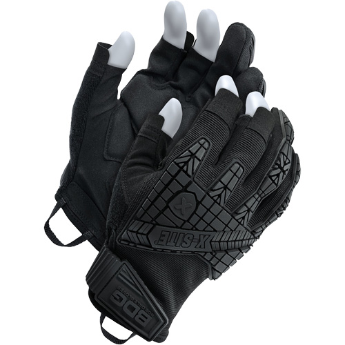 X-Site&reg; Impact Trigger Finger Gloves, Suede Palm, Size X-Small Sidevic Inc.