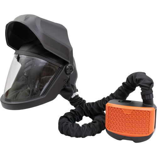 PEAKAIR DEFENDER Visor with Flip-Front & X90VX Blower Kit, Facepiece Respirator/Welding Helmet, Lithium-Ion Battery Sidevic Inc.