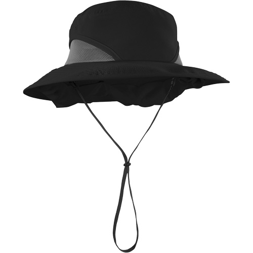 Chapeau de garde forestier 8934 Chill-Its avec prot&egrave;ge-nuque, grand/ T-grand, Noir Sidevic Inc.