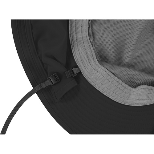 Chapeau de garde forestier 8934 Chill-Its avec prot&egrave;ge-nuque, grand/ T-grand, Noir Sidevic Inc.