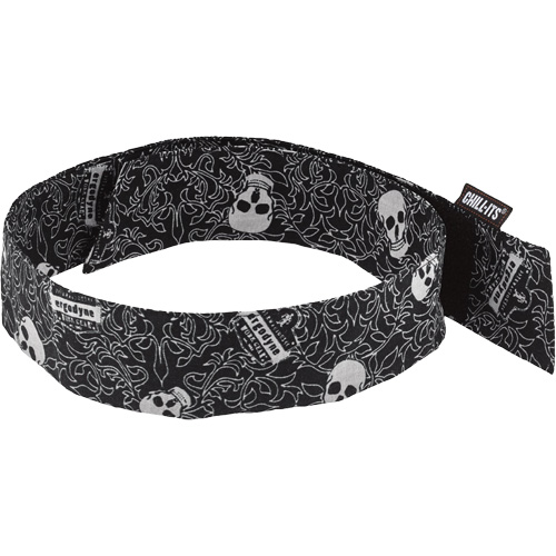 Chill-Its 6705 Cooling Headband with Polymers and Hook & Loop Closure, Multi-Colour Sidevic Inc.