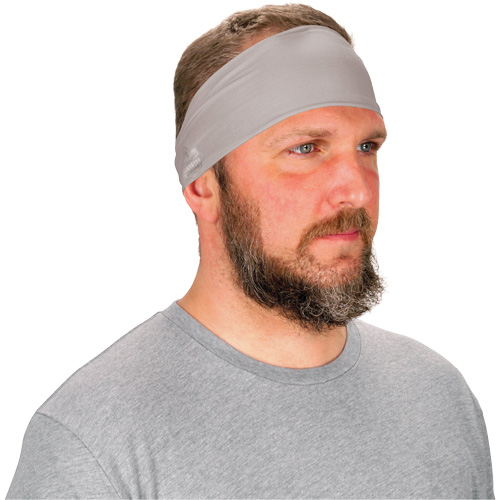 Chill-Its 6634 Performance Knit Cooling Headband, Grey Sidevic Inc.