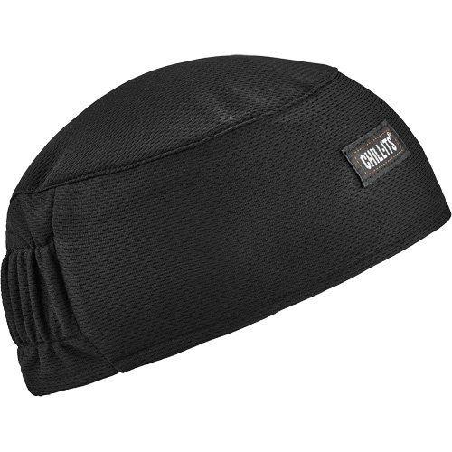 Chill-Its 6630 High-Performance Skull Cap with Terry Cloth Sweatband, Black Sidevic Inc.