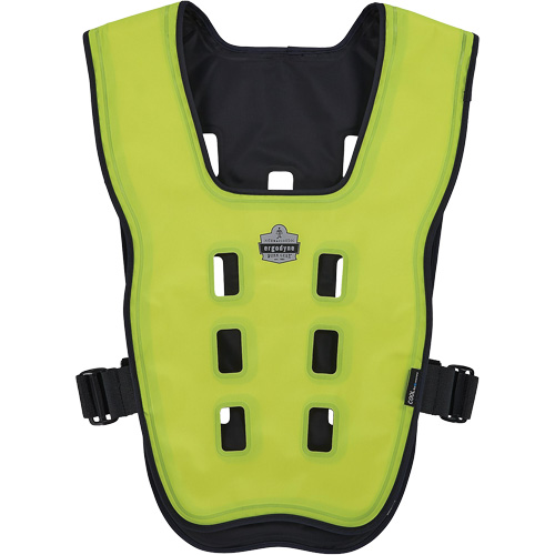 Veste de refroidissement &eacute;vaporatif Chill-Its 6685 avec fermeture &agrave; glissi&egrave;re, 2T-grand/3T-grand, Jaune lime haute visibilit&eacute; Sidevic Inc.