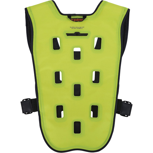 Veste de refroidissement &eacute;vaporatif Chill-Its 6685 avec fermeture &agrave; glissi&egrave;re, 2T-grand/3T-grand, Jaune lime haute visibilit&eacute; Sidevic Inc.