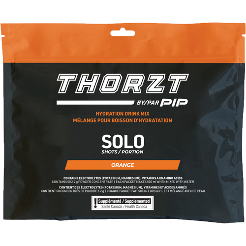 M&eacute;lange de boisson hydratante sans sucre en portion unique THORZT, Emballage-portion, Orange Sidevic Inc.