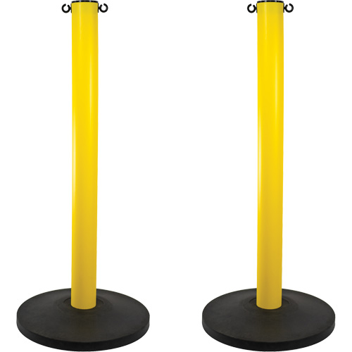 Montant industriel, Hauteur de 37", Jaune Sidevic Inc.