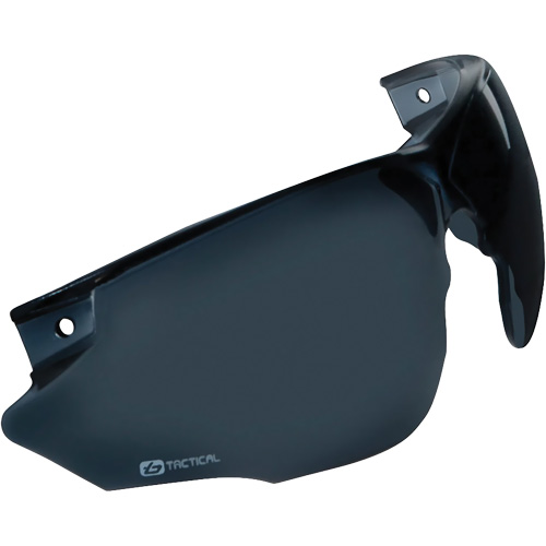 Lentille de rechange pour lunettes de s&eacute;curit&eacute; Combat, Antibu&eacute;e/Anti-&eacute;gratignures, Fum&eacute;e, Combat Sidevic Inc.