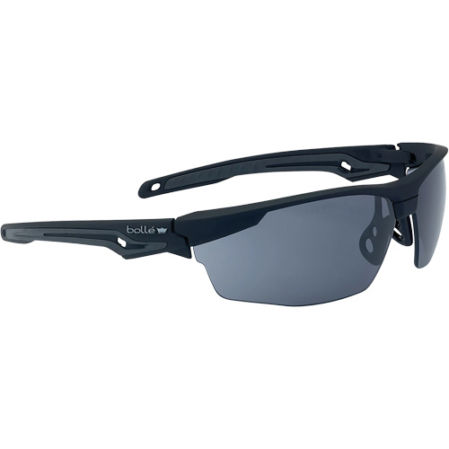 Tryon BSSI Ballistic Safety Glasses, Smoke/Grey Lens, Anti-Fog/Anti-Scratch, ANSI Z87+ Sidevic Inc.