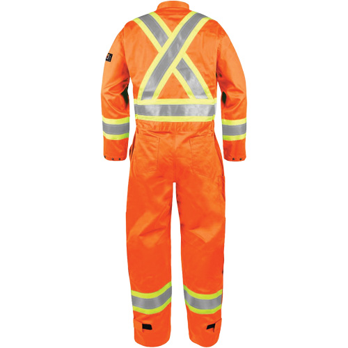 High-Visibility Fire-Resistant Coveralls, Size 2X-Large, Orange Sidevic Inc.