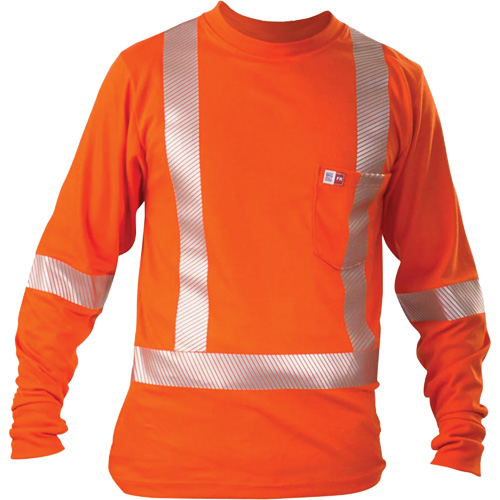 T-shirt &agrave; manches longues, 5T-Grand, Orange Sidevic Inc.