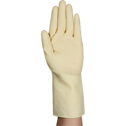 Gants naturels et l&eacute;gers AlphaTec 87-137, Taille 8, 11,8" lo, Latex de caoutchouc, 16 mils Sidevic Inc.