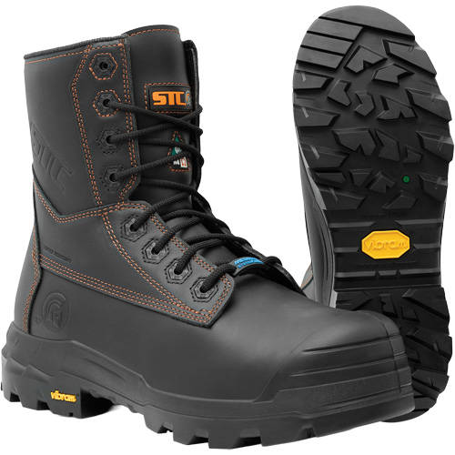 Metpro Flex Work Boots with Metguard, Leather, Size 7, Impermeable Sidevic Inc.