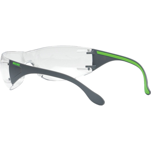 Lunettes de s&eacute;curit&eacute; gris/vert Adapt Lite, Lentille Transparent, Antibu&eacute;e/Anti-&eacute;gratignures, ANSI Z87+/R&eacute;pond ou surpasse la norme CSA Z94.3 Sidevic Inc.